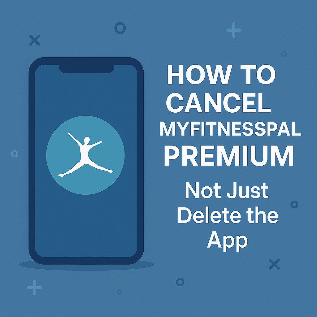 How to cancel myfitnesspal premium