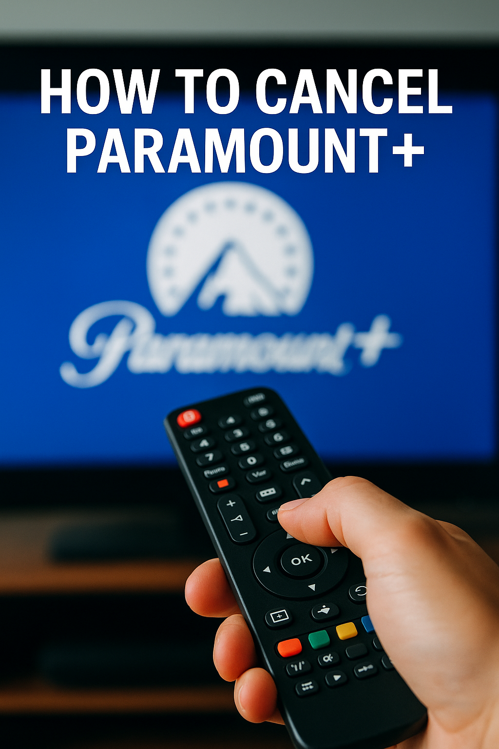 How to cancel Paramount+