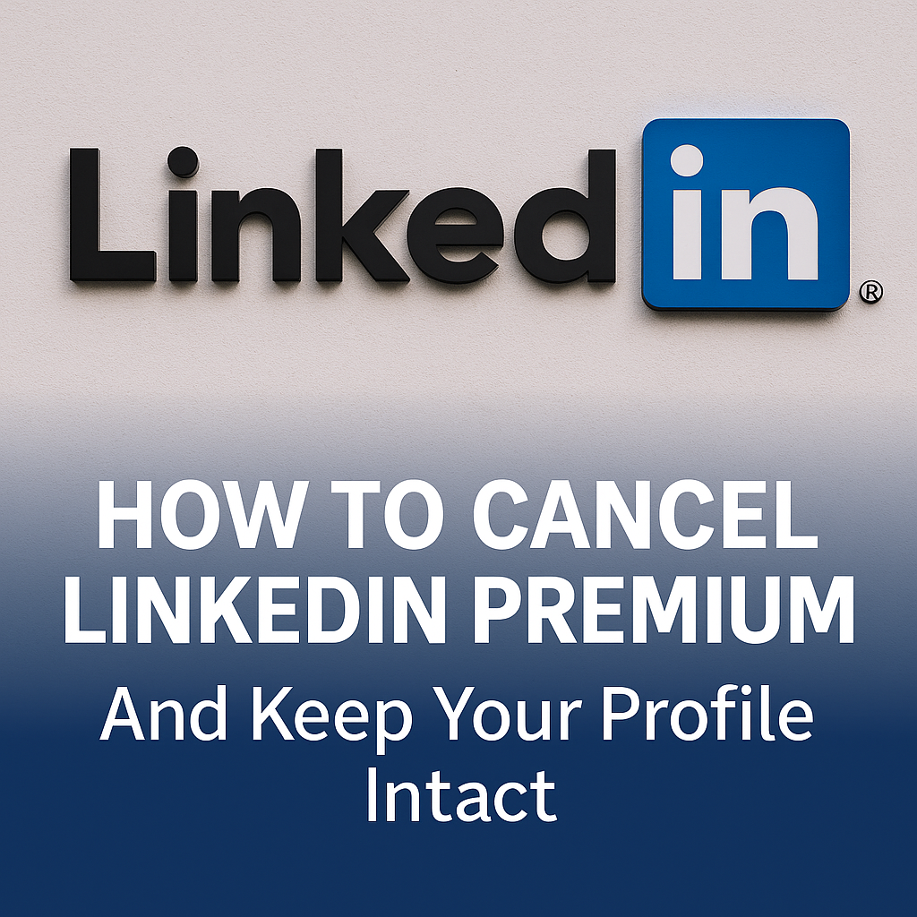 How to cancel LinkedIn premium