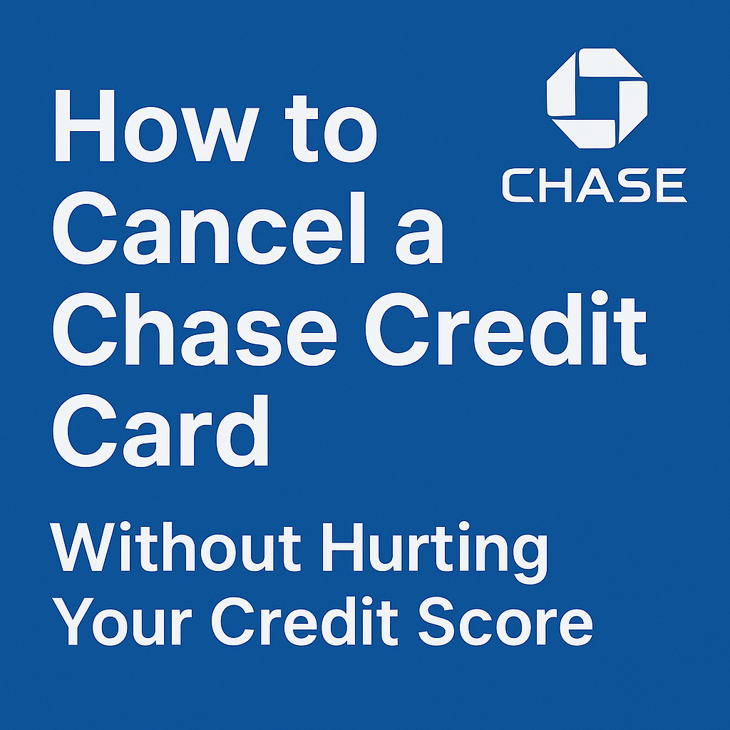 How to cancel a Chase Credit Card