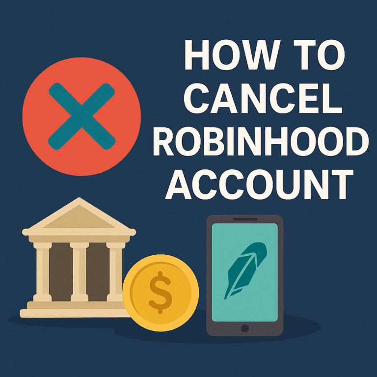 How to cancel Robinhood account