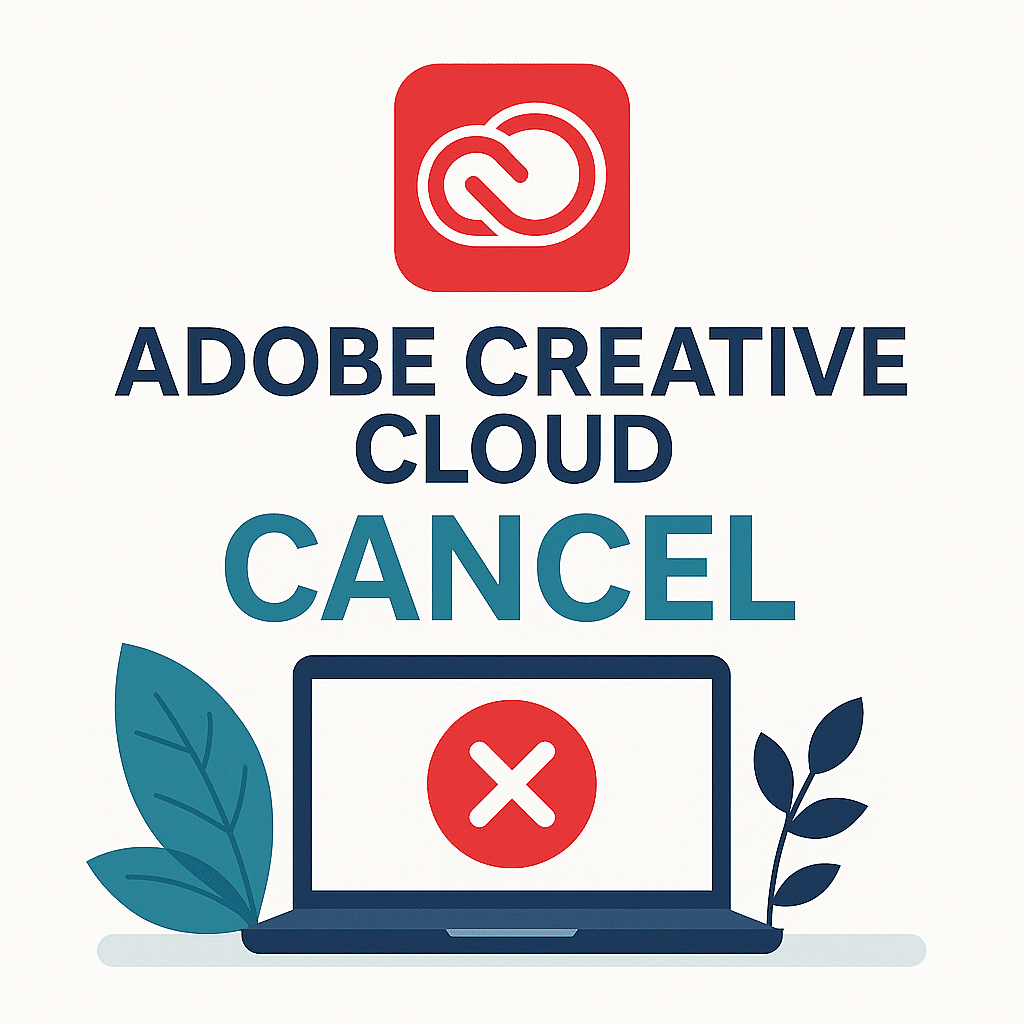How to cancel Adobe Creative Cloud